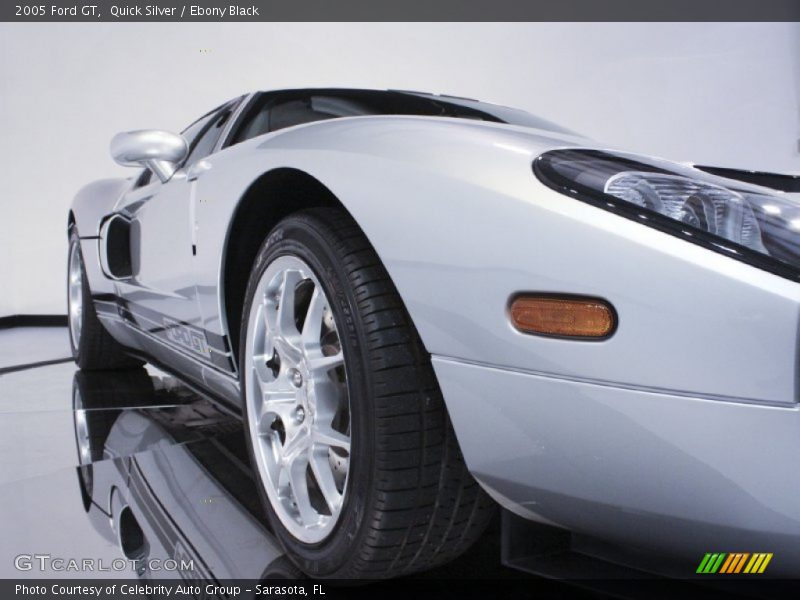 Quick Silver / Ebony Black 2005 Ford GT