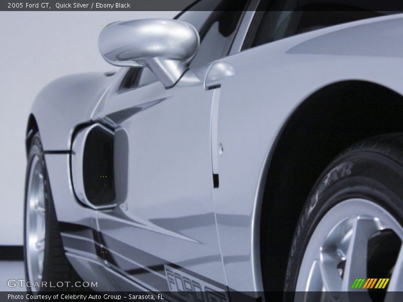Quick Silver / Ebony Black 2005 Ford GT