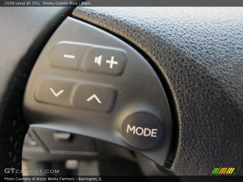 Smoky Granite Mica / Black 2008 Lexus ES 350