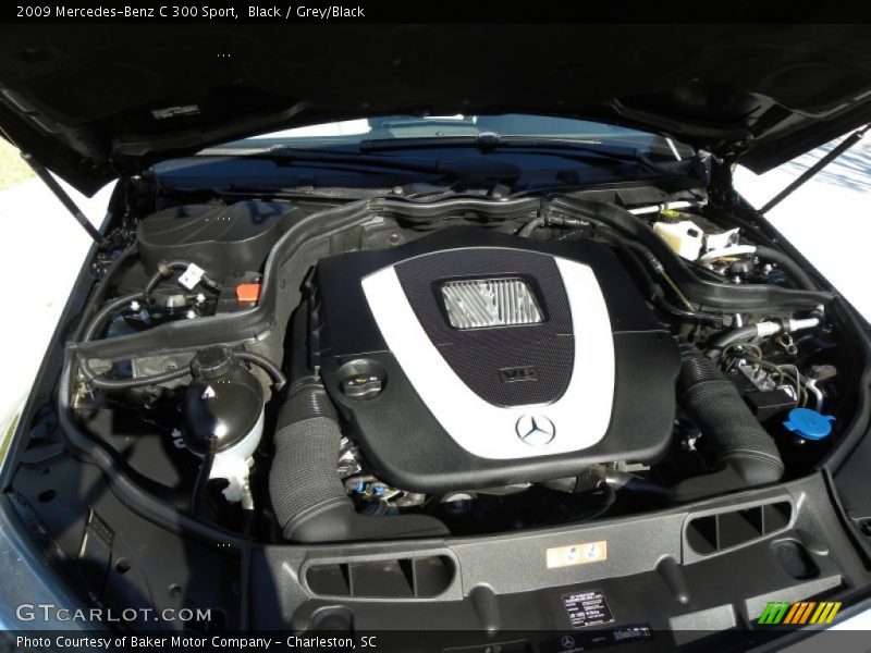 Black / Grey/Black 2009 Mercedes-Benz C 300 Sport