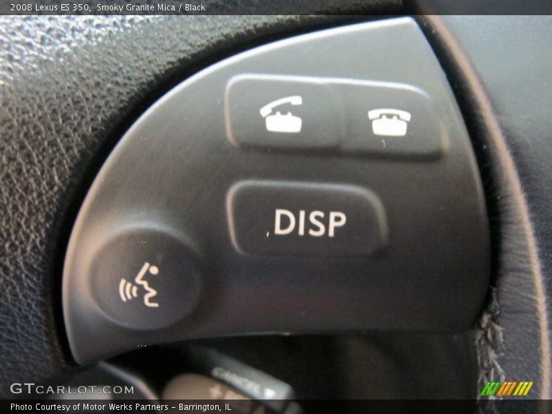 Smoky Granite Mica / Black 2008 Lexus ES 350