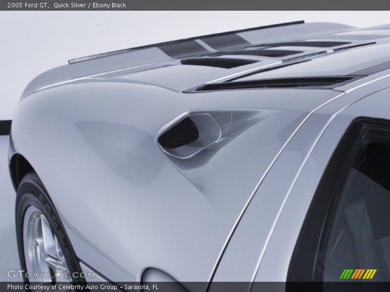 Quick Silver / Ebony Black 2005 Ford GT