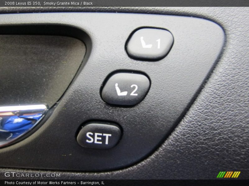 Smoky Granite Mica / Black 2008 Lexus ES 350