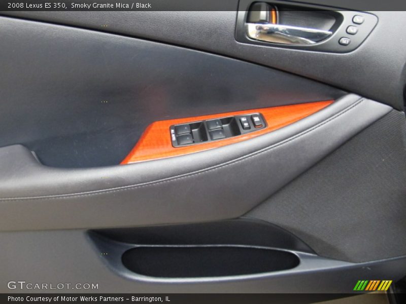 Smoky Granite Mica / Black 2008 Lexus ES 350