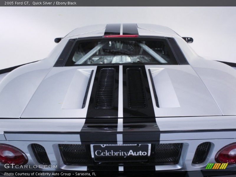 Quick Silver / Ebony Black 2005 Ford GT
