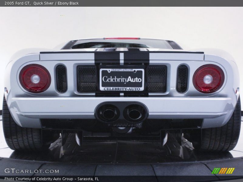 Quick Silver / Ebony Black 2005 Ford GT