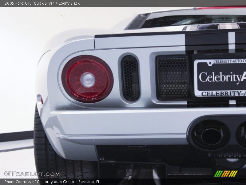 Quick Silver / Ebony Black 2005 Ford GT