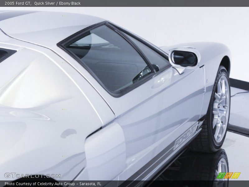 Quick Silver / Ebony Black 2005 Ford GT