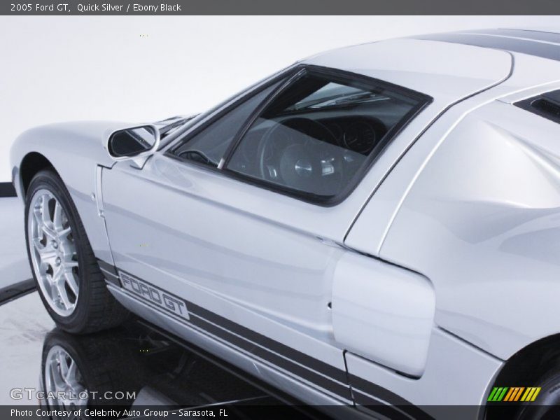 Quick Silver / Ebony Black 2005 Ford GT