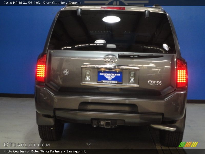 Silver Graphite / Graphite 2010 Infiniti QX 56 4WD