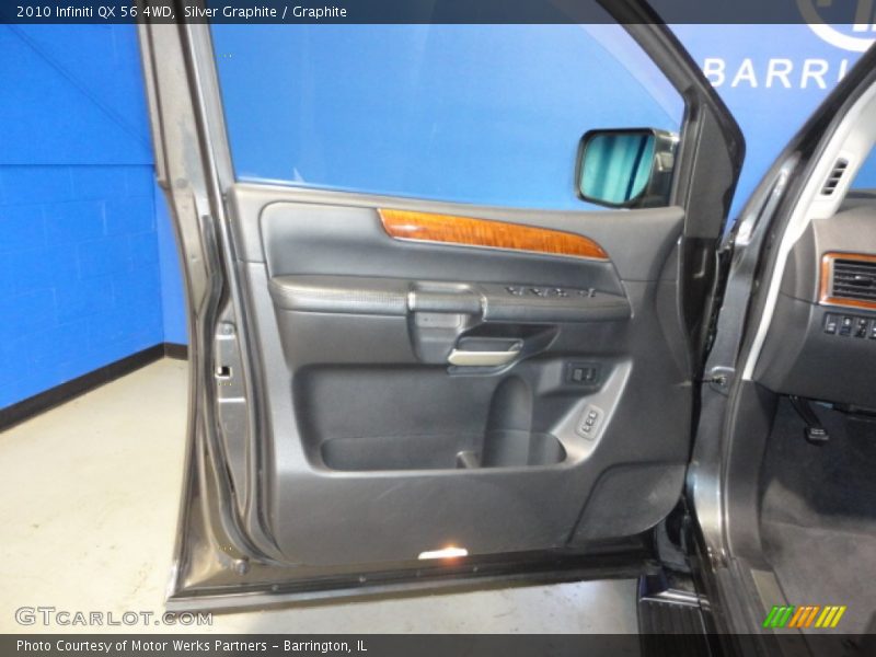 Silver Graphite / Graphite 2010 Infiniti QX 56 4WD