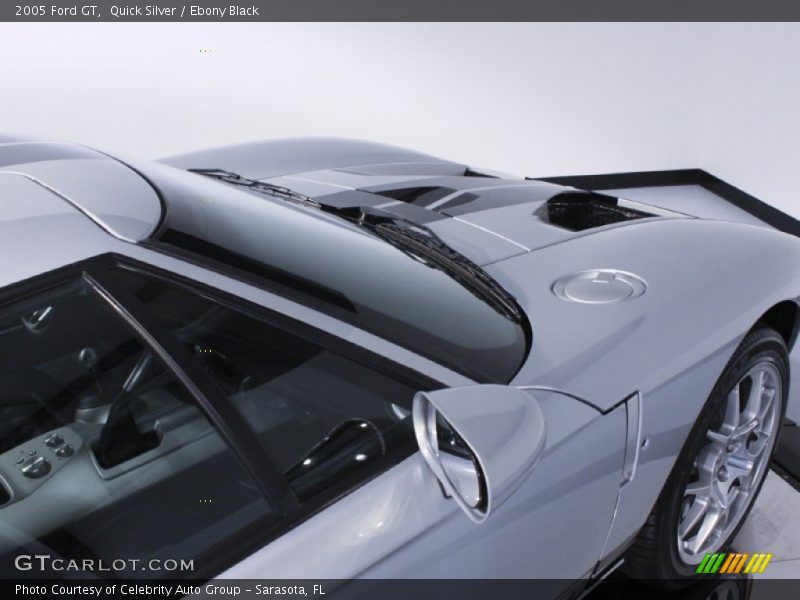 Quick Silver / Ebony Black 2005 Ford GT