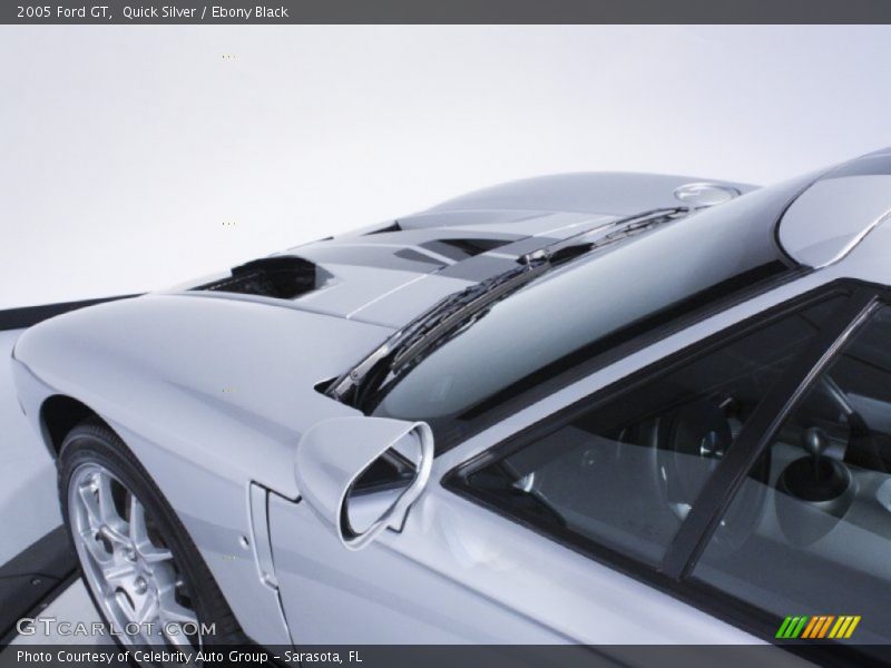 Quick Silver / Ebony Black 2005 Ford GT