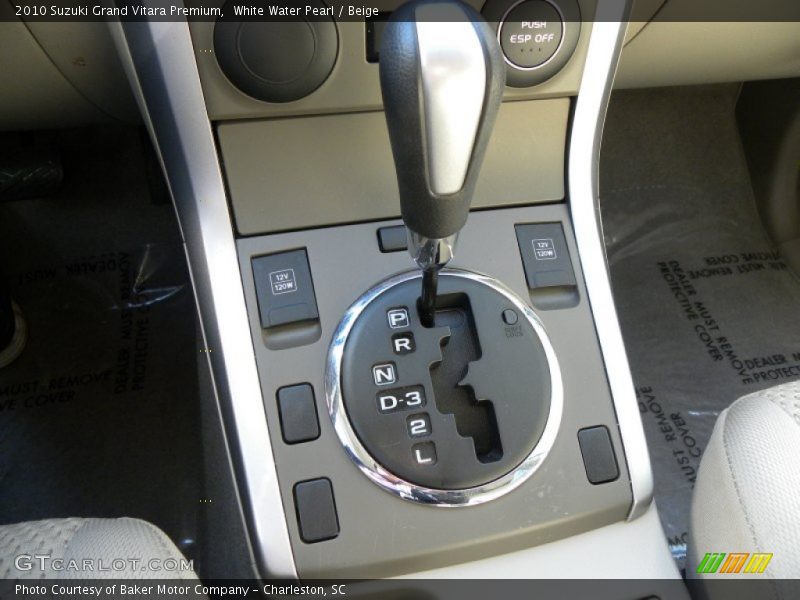  2010 Grand Vitara Premium 4 Speed Automatic Shifter