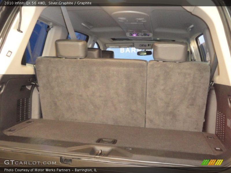 Silver Graphite / Graphite 2010 Infiniti QX 56 4WD