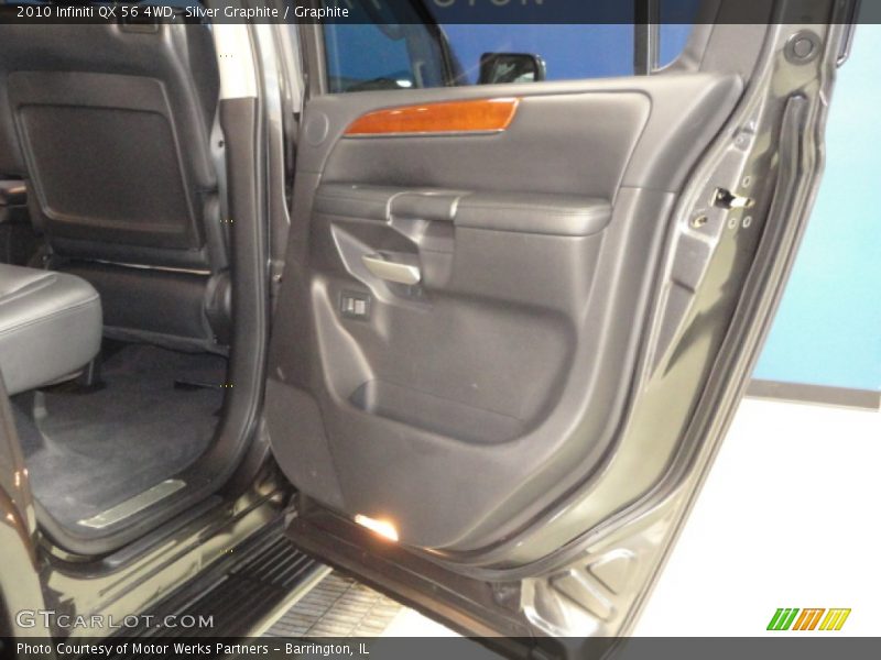 Silver Graphite / Graphite 2010 Infiniti QX 56 4WD