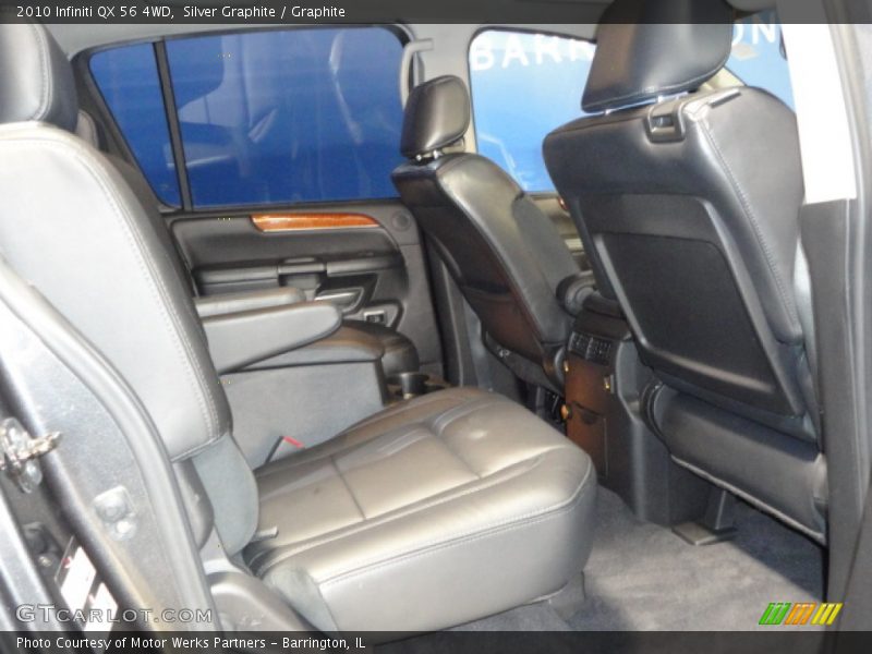 Silver Graphite / Graphite 2010 Infiniti QX 56 4WD