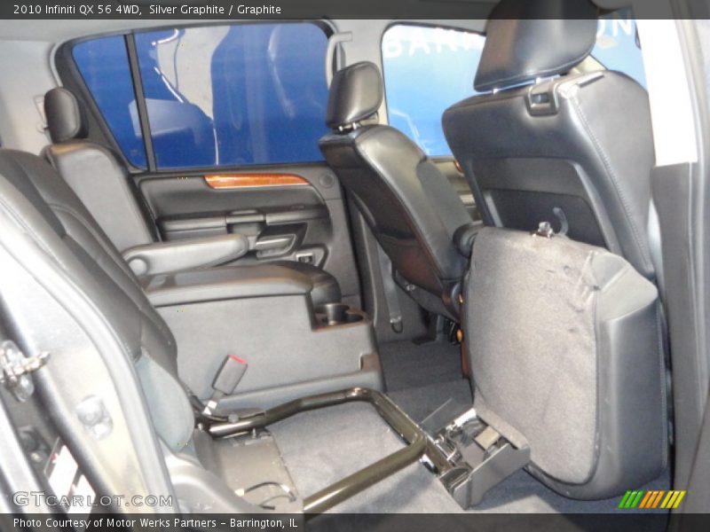 Silver Graphite / Graphite 2010 Infiniti QX 56 4WD