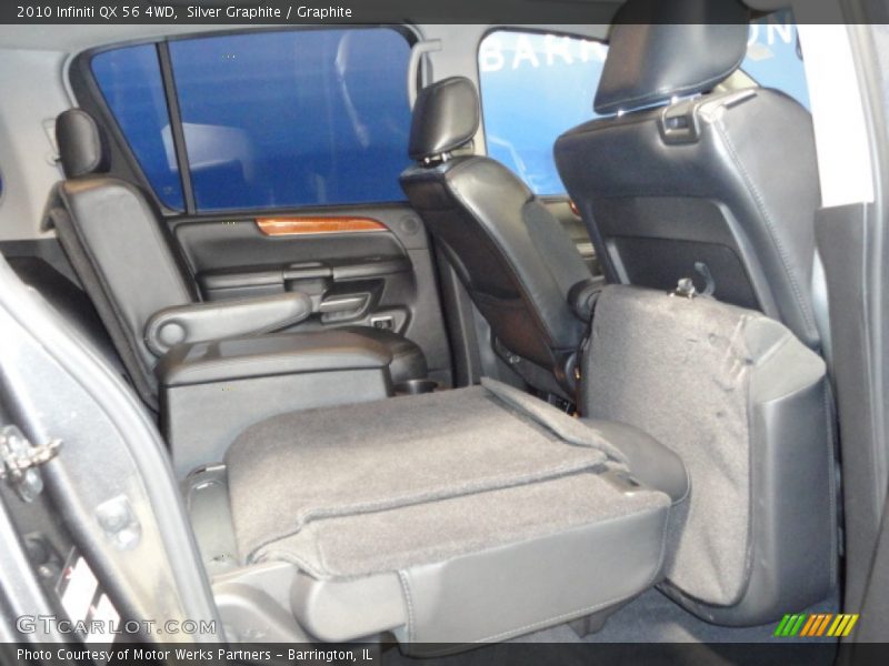 Silver Graphite / Graphite 2010 Infiniti QX 56 4WD