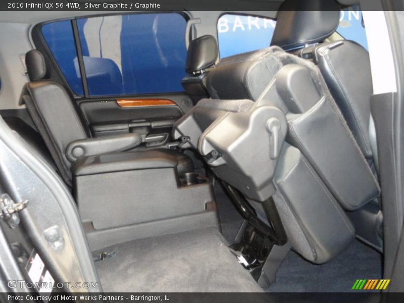 Silver Graphite / Graphite 2010 Infiniti QX 56 4WD