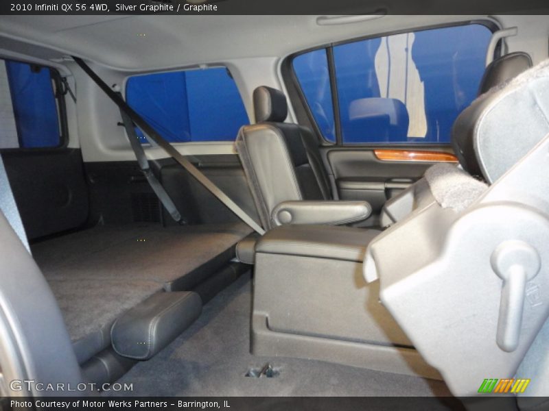 Silver Graphite / Graphite 2010 Infiniti QX 56 4WD