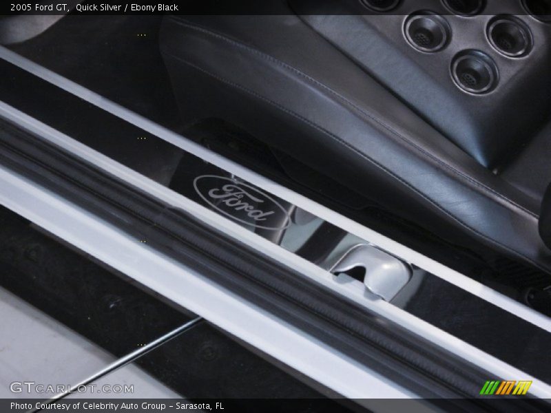 Quick Silver / Ebony Black 2005 Ford GT