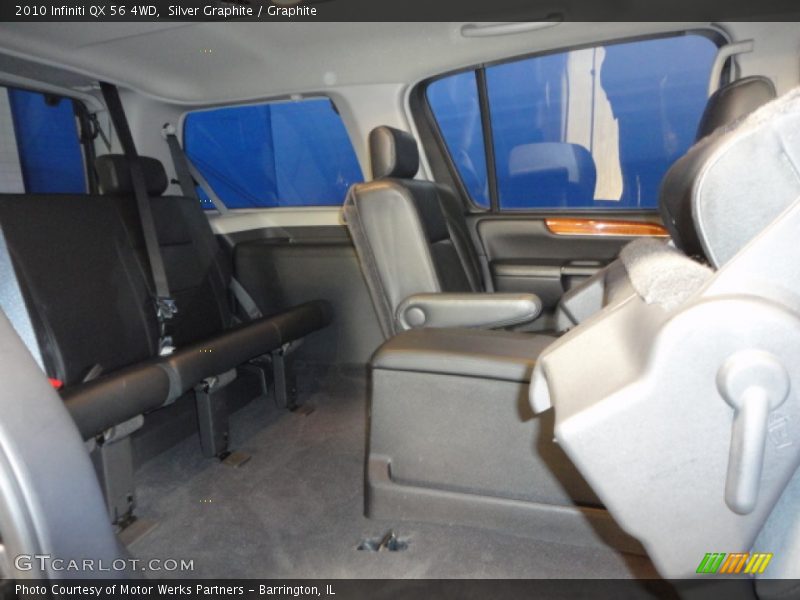 Silver Graphite / Graphite 2010 Infiniti QX 56 4WD