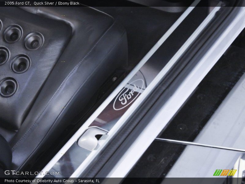 Quick Silver / Ebony Black 2005 Ford GT
