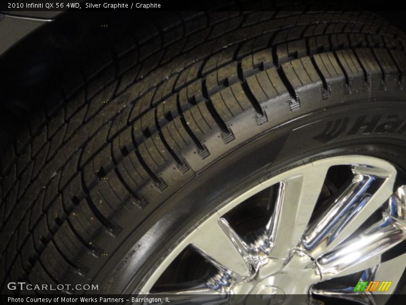 Silver Graphite / Graphite 2010 Infiniti QX 56 4WD