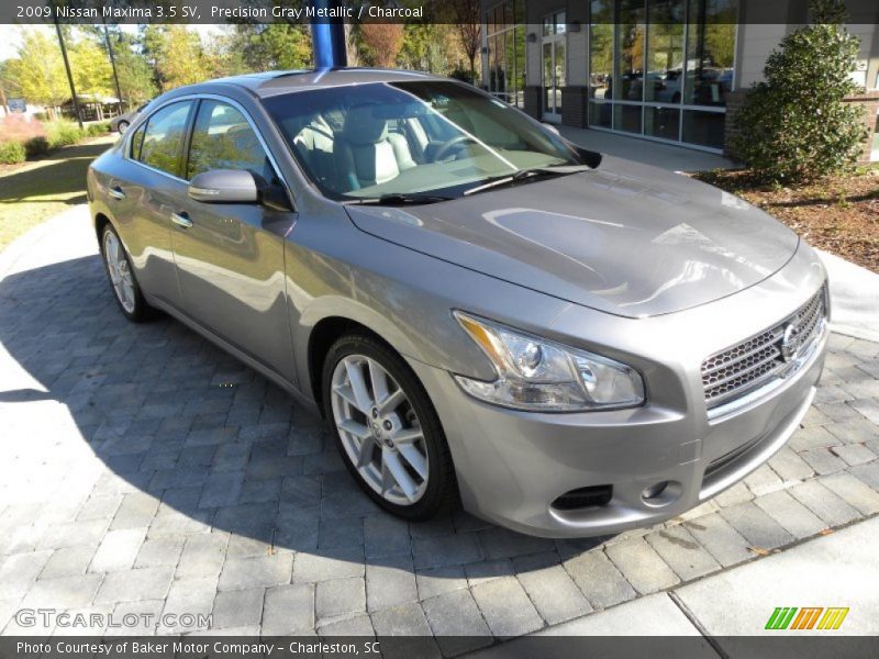 Precision Gray Metallic / Charcoal 2009 Nissan Maxima 3.5 SV