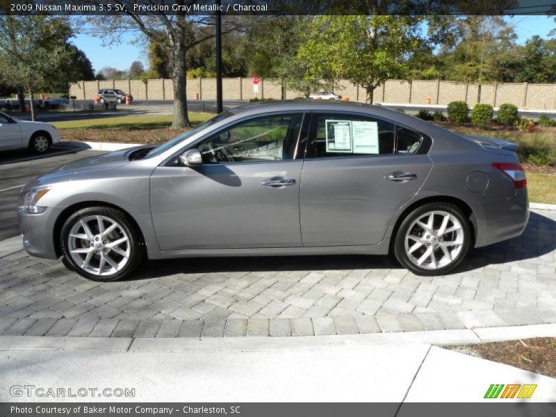 Precision Gray Metallic / Charcoal 2009 Nissan Maxima 3.5 SV