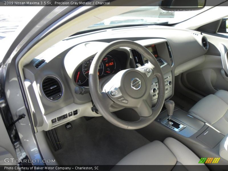 Precision Gray Metallic / Charcoal 2009 Nissan Maxima 3.5 SV