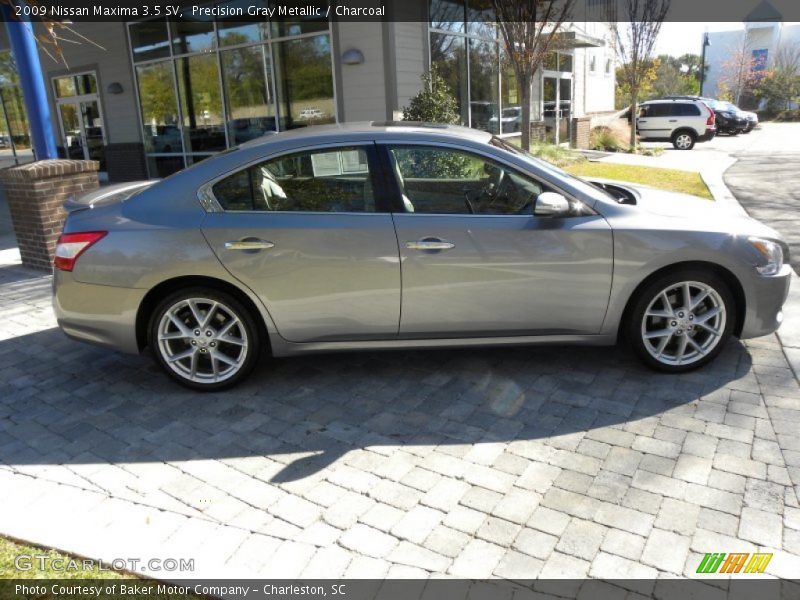 Precision Gray Metallic / Charcoal 2009 Nissan Maxima 3.5 SV