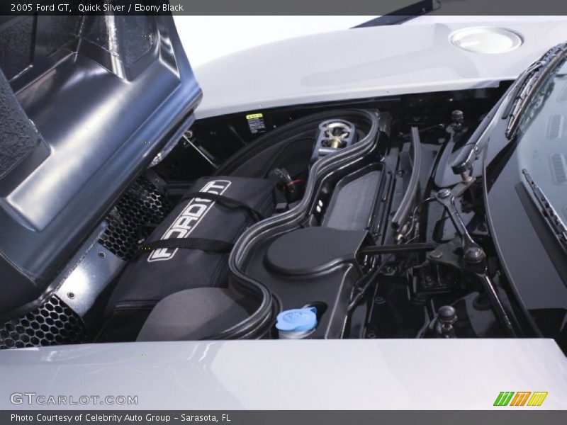 Quick Silver / Ebony Black 2005 Ford GT