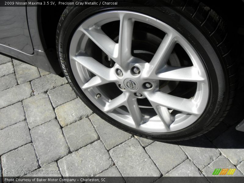Precision Gray Metallic / Charcoal 2009 Nissan Maxima 3.5 SV