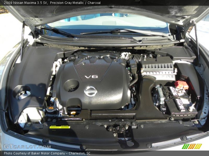 Precision Gray Metallic / Charcoal 2009 Nissan Maxima 3.5 SV