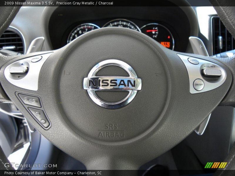 Precision Gray Metallic / Charcoal 2009 Nissan Maxima 3.5 SV