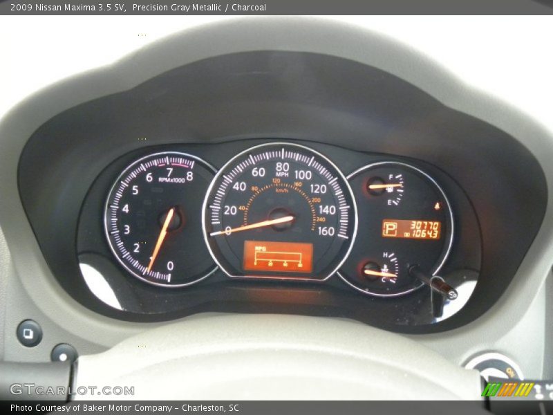 Precision Gray Metallic / Charcoal 2009 Nissan Maxima 3.5 SV