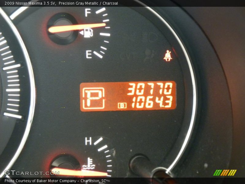 Precision Gray Metallic / Charcoal 2009 Nissan Maxima 3.5 SV