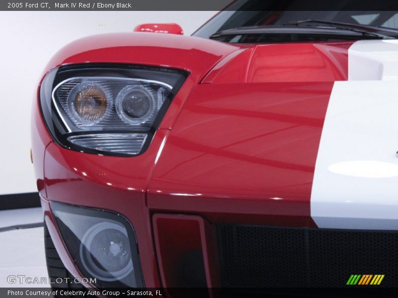 Mark IV Red / Ebony Black 2005 Ford GT
