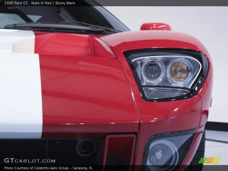 Mark IV Red / Ebony Black 2005 Ford GT