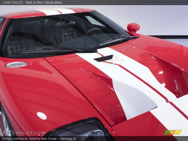 Mark IV Red / Ebony Black 2005 Ford GT