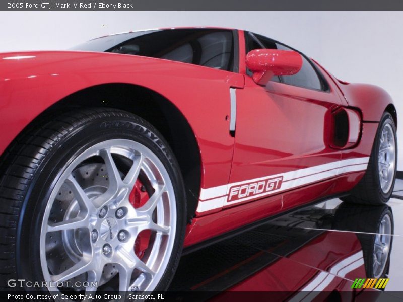 Mark IV Red / Ebony Black 2005 Ford GT