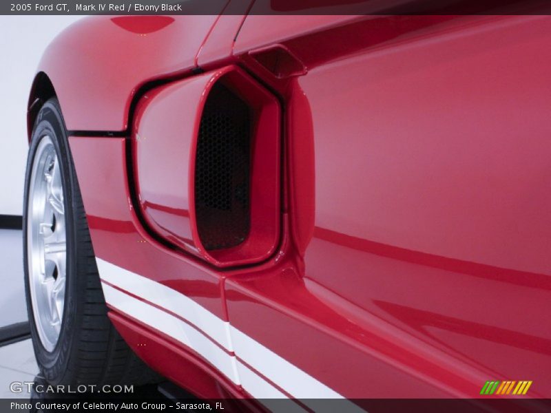 Mark IV Red / Ebony Black 2005 Ford GT