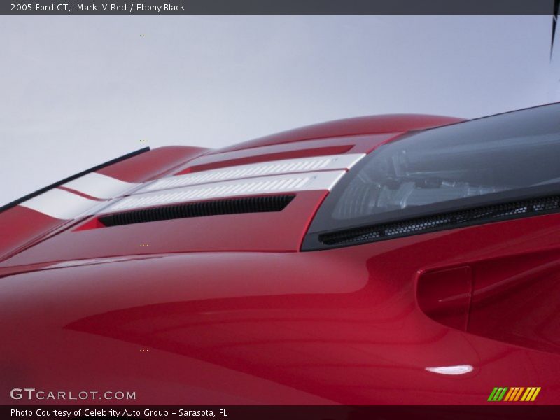 Mark IV Red / Ebony Black 2005 Ford GT