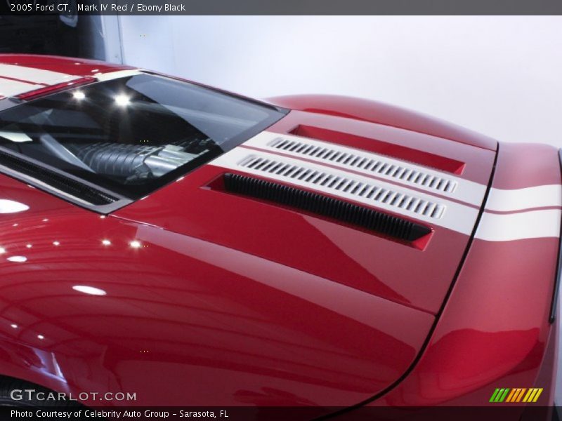 Mark IV Red / Ebony Black 2005 Ford GT