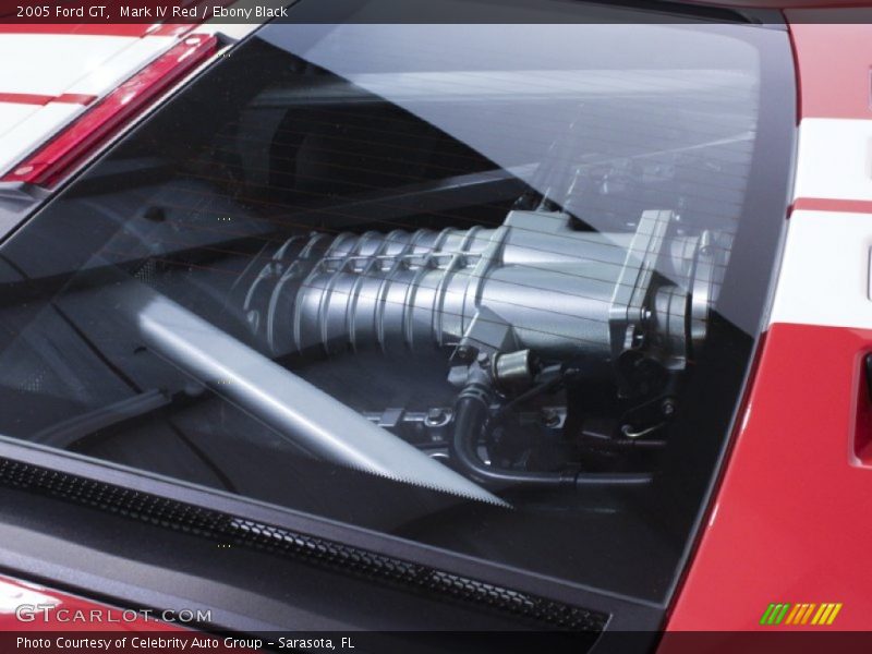 Mark IV Red / Ebony Black 2005 Ford GT