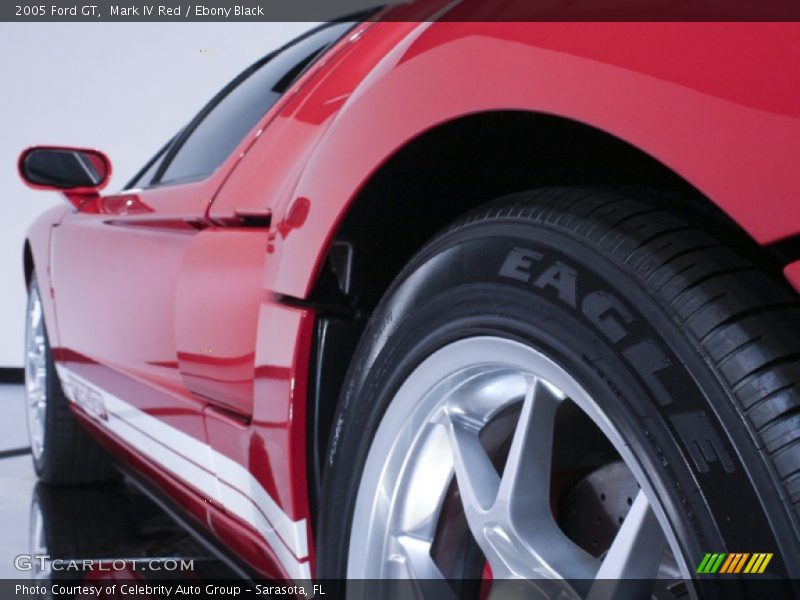 Mark IV Red / Ebony Black 2005 Ford GT