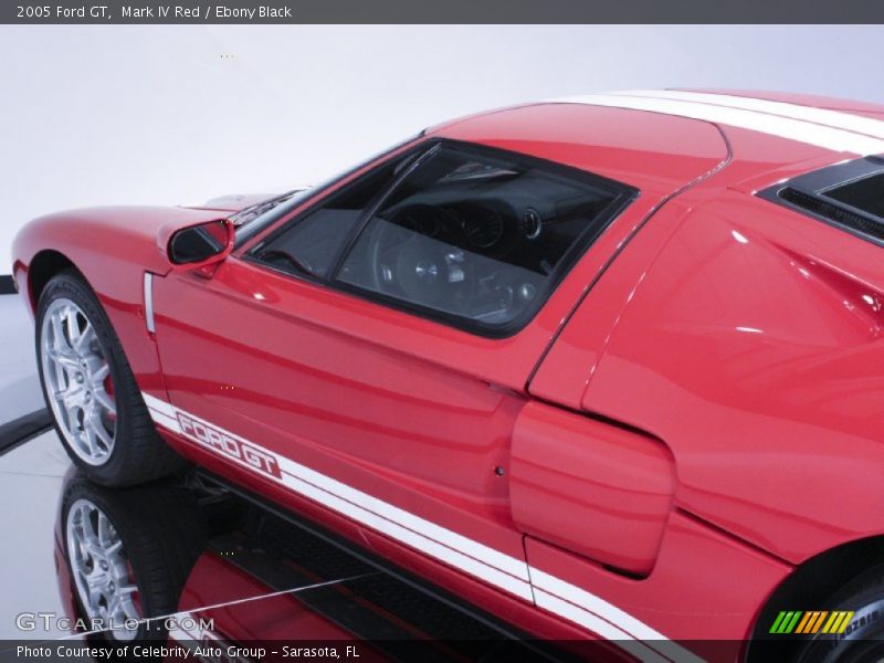 Mark IV Red / Ebony Black 2005 Ford GT