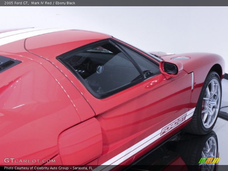 Mark IV Red / Ebony Black 2005 Ford GT